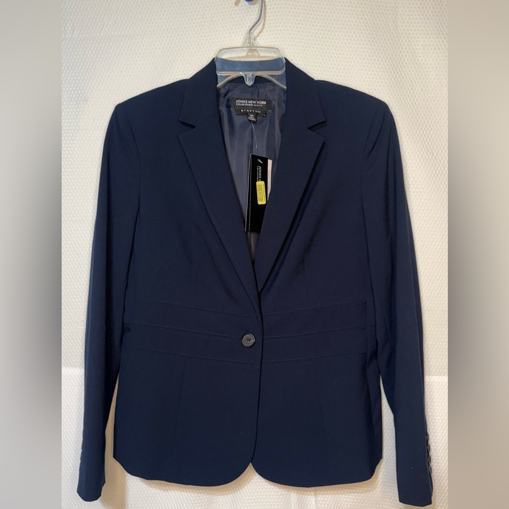 Jones New York Women's Dark Blue Blazer